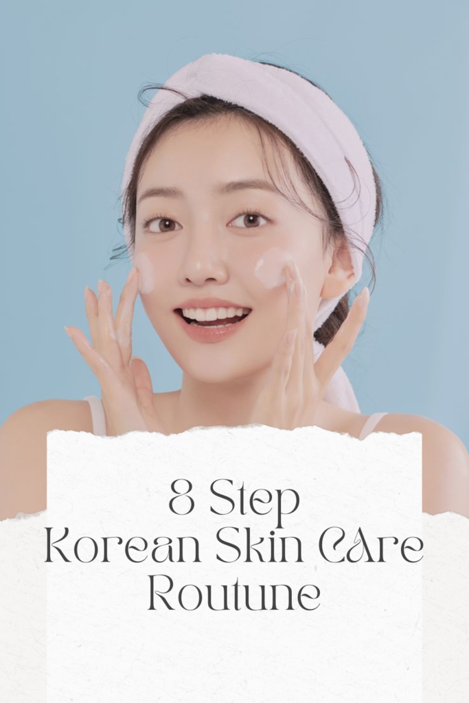 Korean skin care routine